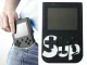 Mini Retro Handheld Game Console, 400 Games, 3.0\" LCD, with TV Cable and Pad, Black