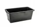 Rectangular Plastic Container 60 L, Black