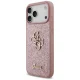 Guess Fixed Glitter Big 4G Case for iPhone 18 Pro Max / 17 Pro Max, Pink