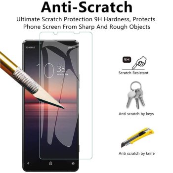 Sony Xperia 5 II - Защитное стекло (Узкое, до изгибов) | Tempered Glass Screen Protector