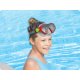 Bestway 22049 Dive Mask for Snorkeling and Swimming, red