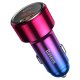 Baseus Magic Series PPS Car Charger with Digital Display USB Quick Charge 3.0 / USB Type C PD QC4+ 45W 6A, Red