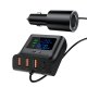 Acefast car charger 90W USB Type C / 3x USB / cigarette lighter socket, PPS, PD3.0, QC3.0, AFC, FCP charging station...