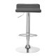 4Rico QS-B08 Bar Stool, Grey Eco Leather