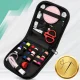 Travel Sewing Kit in Zip Case with Threads and Needles