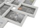 Collage Photo Frame for 10 Pictures 10x15 cm, RUHHY, white