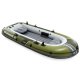 Трехместная надувная лодка Intex Seahawk 3 с веслами и насосом 66333