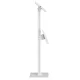 Maclean MC-476W Floor Stand for 9.7\"-11\" Tablets, White
