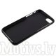 Apple iPhone 7 / 8 / SE (2020) (2022) 4.7\" Matte TPU Case Cover Shell, Black