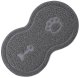 Barošanas Paklājiņš Suņiem un Kaķiem, 45x26cm | Waterproof Silicone Feeding Mat