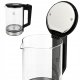 Electric Kettle, Glass, 1500W, 2L, LED Illumination, Black