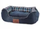 Dog and Cat Bed with Cushion, Size M