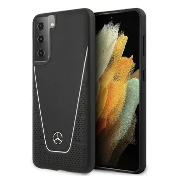 Mercedes Samsung Galaxy S21+ Case Dynamic Line, Black