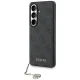 Guess 4G Classic Logo Charm MagSafe Case for Samsung Galaxy S26 - Black