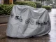 Waterproof Bicycle and Scooter Cover with Velcro 200x100 cm, silver