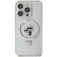 Karl Lagerfeld iPhone 13 / 13 Pro Case Ring Stand Karl&Choupette MagSafe, White