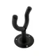 Vertical Wall-Mounted Guitar Hanger Black