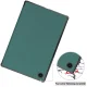 Samsung Galaxy Tab A8 10.5 (2021) (2022) (SM-X200/X205) Trifold Stand PU Leather Hard Protective Cover Case, Green