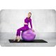 Neo-Sport Vingrošanas bumba 65 cm NS-951 violeta fitnesam