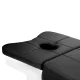 Head Spa Wash Unit with Bed Gabbiano 017B, Black