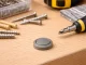 Dark Grey Hinged Screw Covers 13mm for Furniture, 100 Pcs