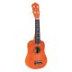 Ecotoys bērnu koka ukulele, brūna