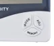 Weather station clock thermometer