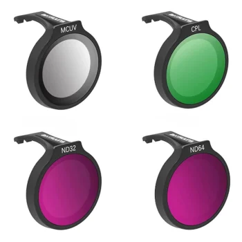 Sunnylife Set of 4 Filters for DJI Neo MCUV+CPL+ND32+ND64
