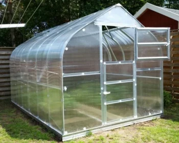 Greenhouse KLASIKA STANDART 10 (2.5x4 m) with Base and 6 mm Polycarbonate