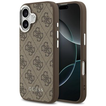 Guess 4G Classic Logo MagSafe Phone Case Cover iPhone 17 - brown