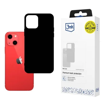 3mk Matt Case for iPhone 13, Black