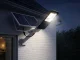 1600W Solar Street Lamp 154 LED with Dusk Sensor & Remote