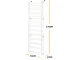 Hanging Shoe Rack Door Organizer for 36 Pairs
