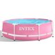 Каркасный бассейн для детей INTEX 28290 244x76 см, розовый