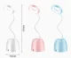 Bakalu LED Desk Lamp with Organizer KZ1073, Blue