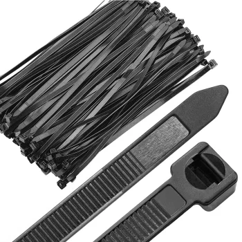 Cable Ties 3.6x200 mm, 100 pcs, Black