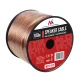 Maclean MCTV-512 Speaker Cable 2x1.5mm², 100m, Transparent