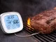 Digital Meat Thermometer with Probe Touch LCD, White