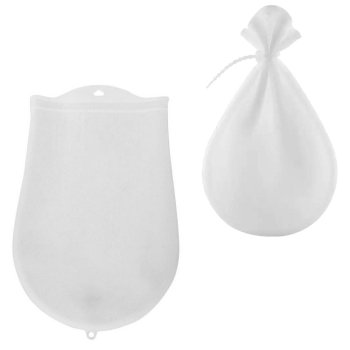 Dough Kneading Bag, 21 × 30 cm, White, Silicone