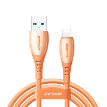 Joyroom S-A59 Vibrant Series USB-A to Lightning Cable 3A 1.2m - Orange