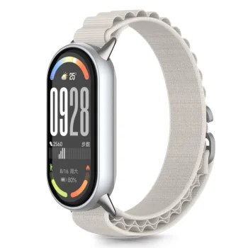 Tech-Protect Nylon Pro Strap for Xiaomi Smart Band 8 / 9 / 10 / NFC - Beige