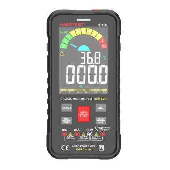 Habotest HT116 True RMS Digital Universal Multimeter, NCV
