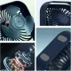 Mini USB Desk Fan, Blue