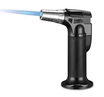 Gas Blowtorch / Soldering Lamp, 1300°C, Black