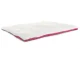 Fabric pet bed for dogs and cats, 54x44 cm, pink