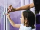 Child Safety Lock for Cabinets and Windows, 2 pcs, White