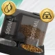 Automatic 2-in-1 Pet Feeder and Water Dispenser, Black