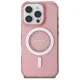 Guess iPhone 16 Pro Case IML Rhinestones MagSafe, Pink