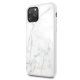 Guess iPhone 11 Pro Case Marble Collection, White