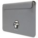 Karl Lagerfeld Saffiano Karl&Choupette case for a 14" laptop - silver